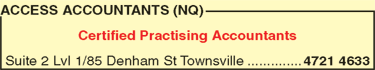 Access Accountants (NQ) - Accountants Canberra 2