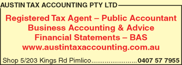 Austin Tax Accounting Pty Ltd - Accountants Canberra 4