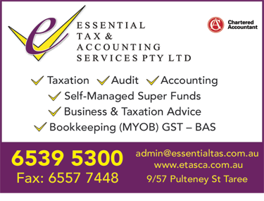 Essential Tax & Accounting Services Pty Ltd - Accountants Canberra 1