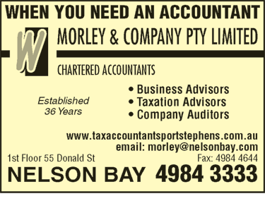 Morley & Co - Accountants Canberra 5