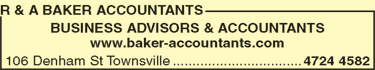 R & A Baker Accountants - Accountants Canberra 2