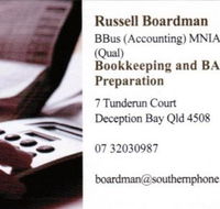 Russell Boardman Bookkeeping amp BAS Preparation - Accountants Canberra